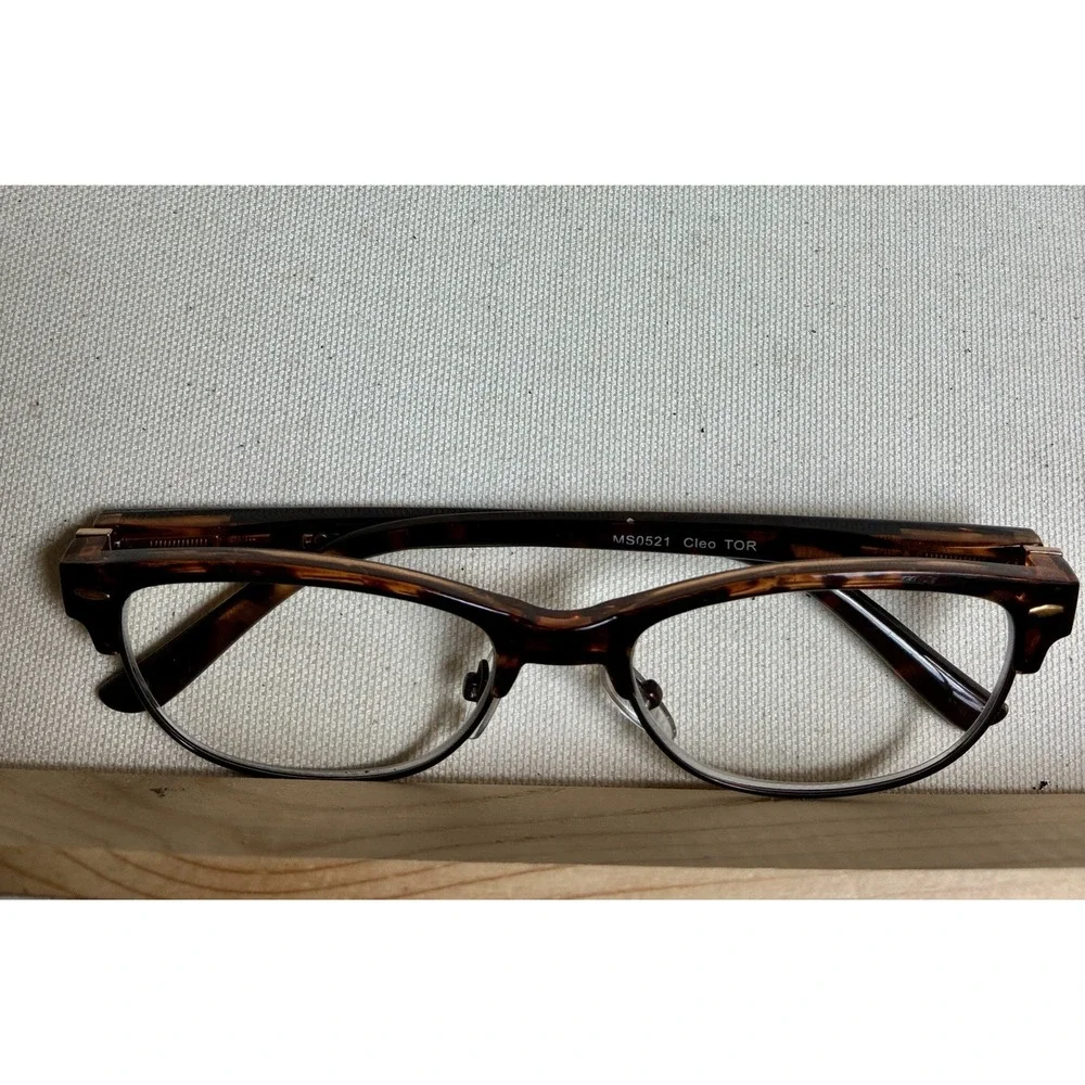 Foster Grant Cleo Tortoise Brown Eyeglasses Frames